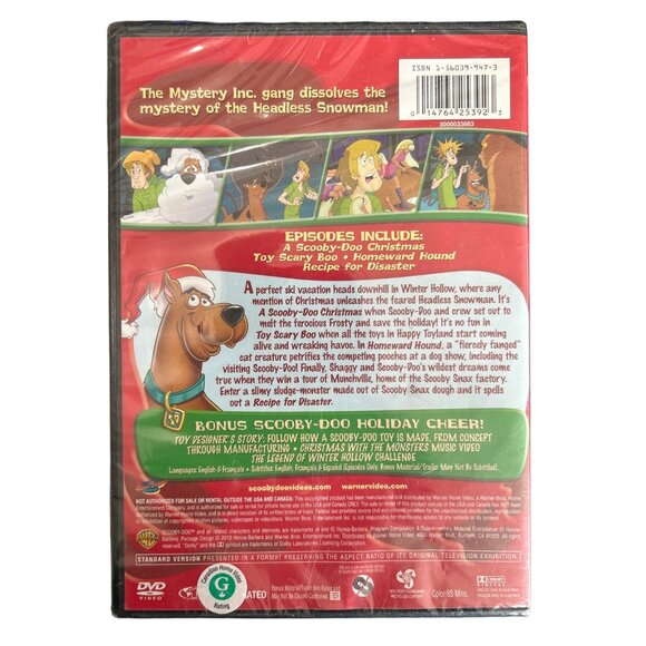 Flintstones Christmas Carol Scooby Doo Merry Scary Holiday DVD Set - Picture 8 of 9